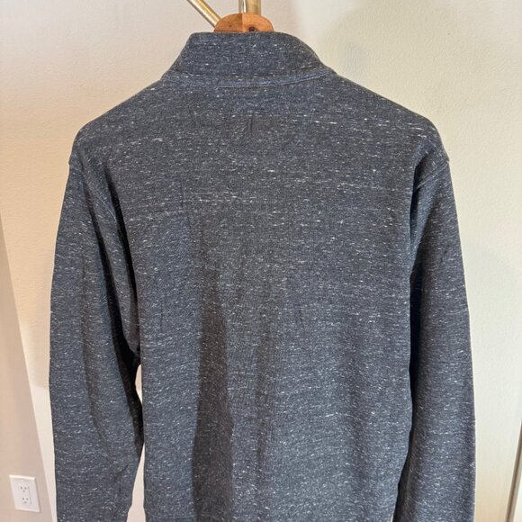 johnnie-O Sully Performance Quarter Zip Sweater F1923 in Heather Grey Mens MD - Picture 8 of 10